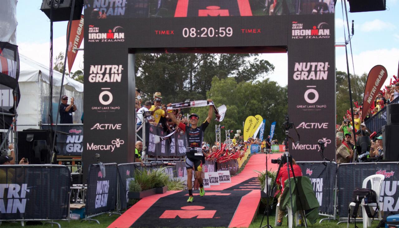 Video: Braden Currie wins Ironman New Zealand | Newshub