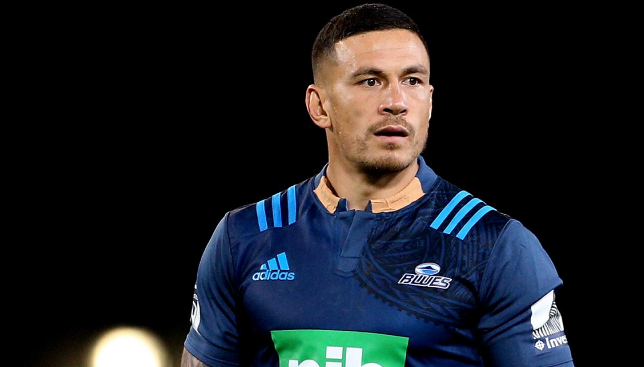 Blues star Sonny Bill Williams to be granted special clearance for sponsor-free jersey | Newshub