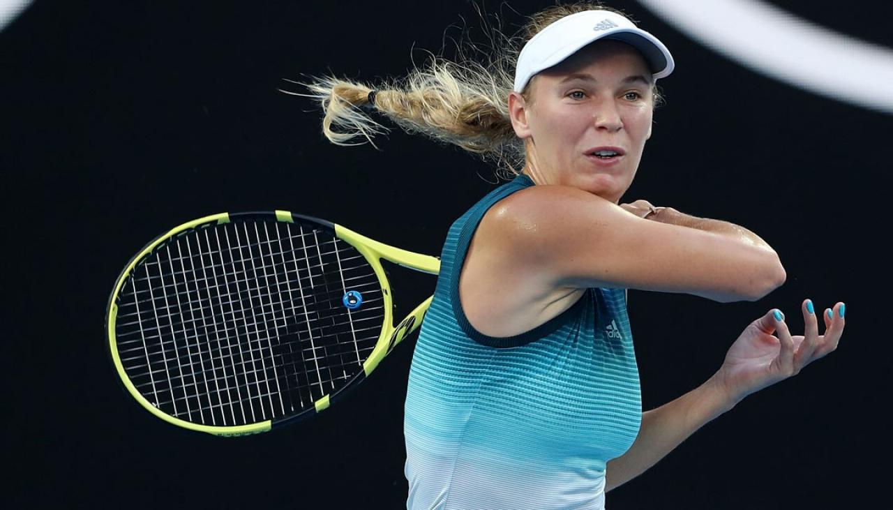 Australian Open: Caroline Wozniacki into second round with win over ...