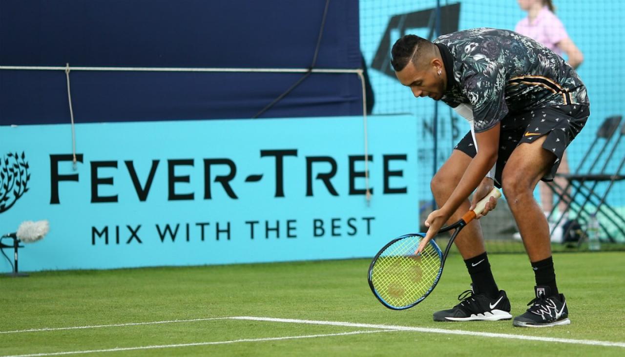 Tennis Nick Kyrgios accuses line judges of rigging game in furious outburst Newshub