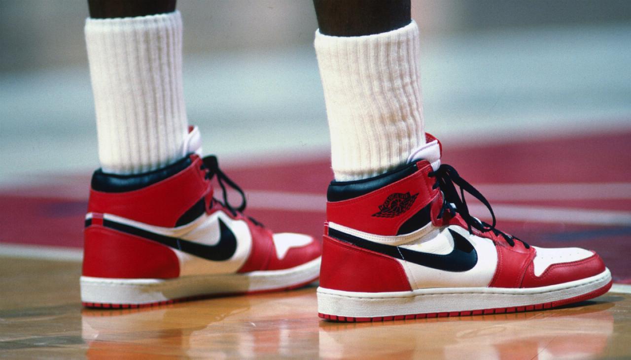 How much did Michael Jordan's Air Jordan 1s sell for and why do they hold a  Guinness World Record?