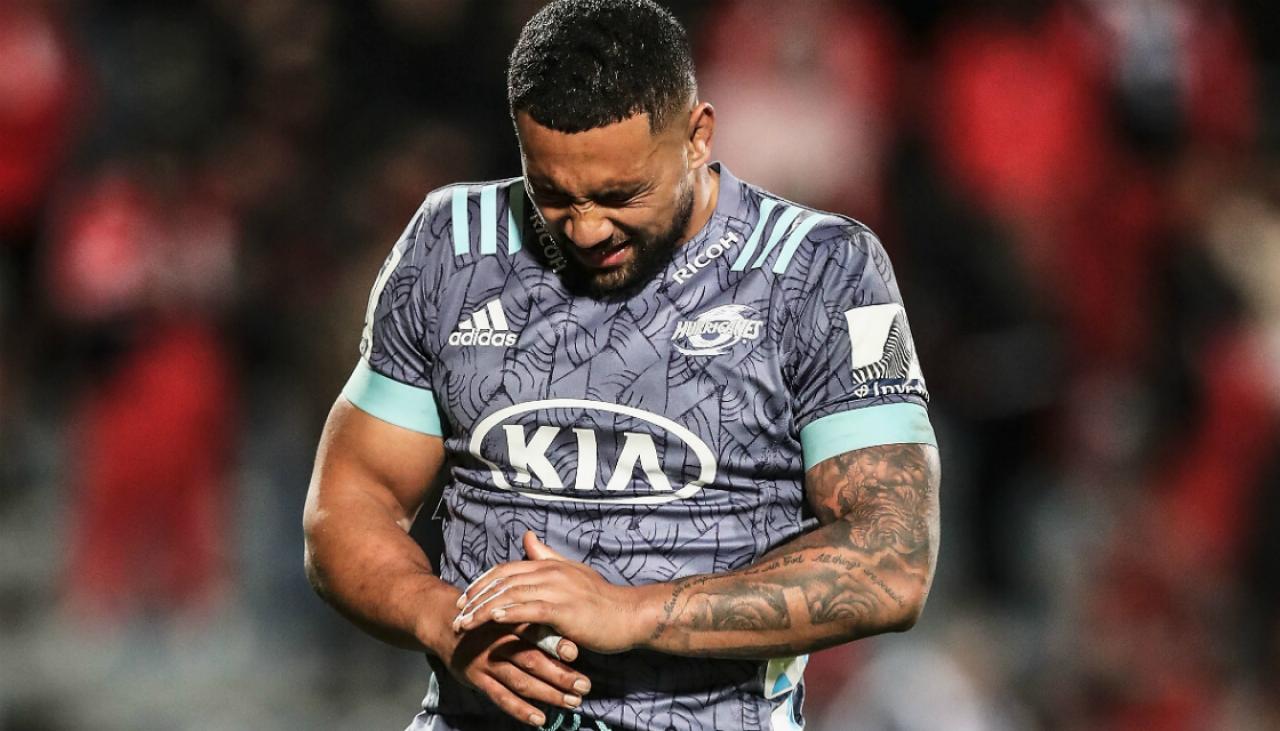 Super Rugby Aotearoa: Ngani Laumape set to miss remainder of Hurricanes season with injury  | Newshub