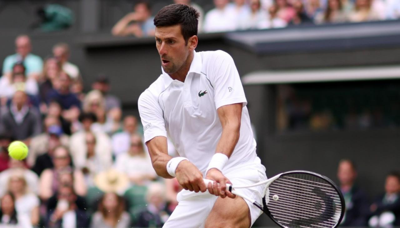 Wimbledon Champion Novak Djokovic into final 16 with straight-sets romp over fellow Serb Miomir Kecmanovic Newshub