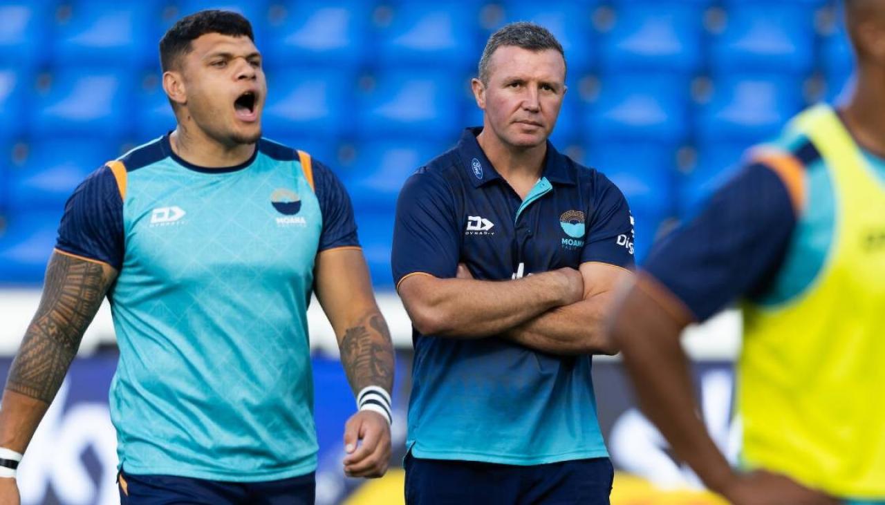 Super Rugby Pasifika: Losing culture taking toll on Moana Pasifika, as coach Aaron Mauger exits early | Newshub