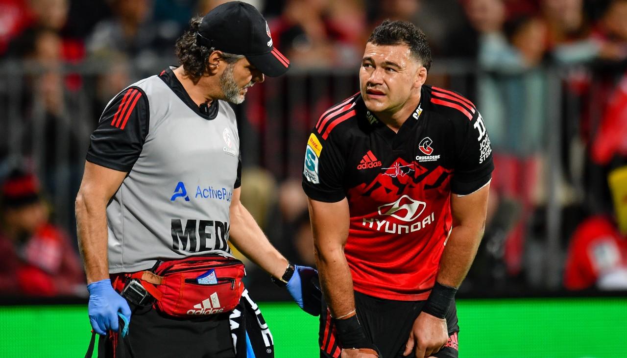 Super Rugby Pacific: Crusaders' All Blacks duo David Havili, Cullen Grace confirmed out for rest of season | Newshub