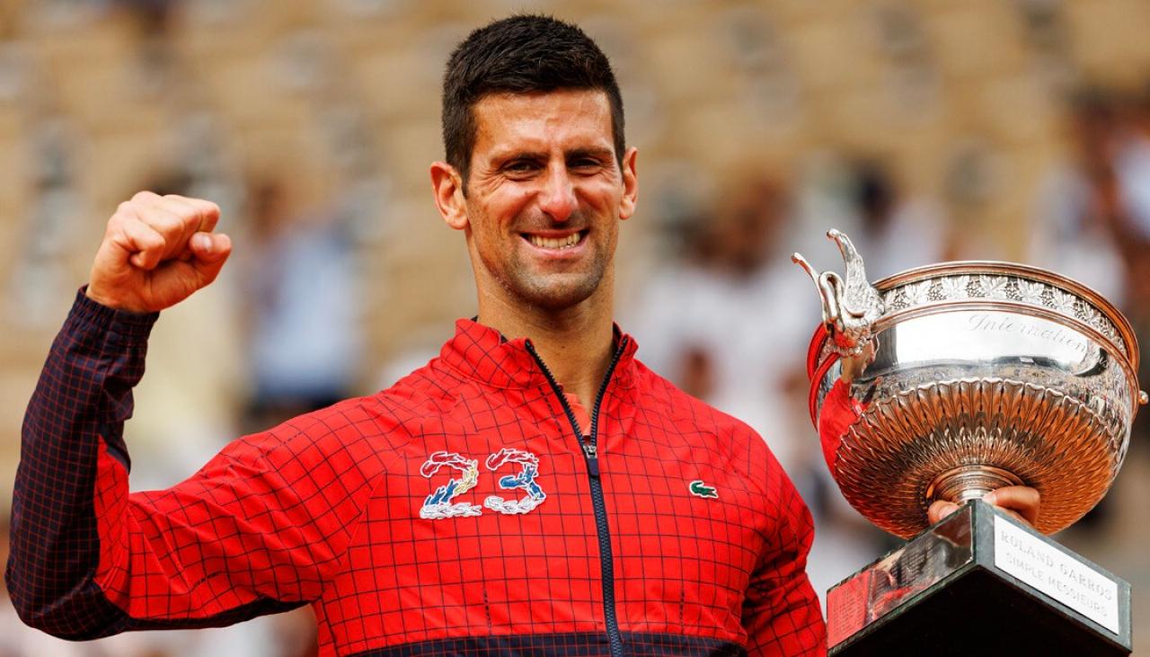 Tennis Novak Djokovic dominates Casper Ruud for recordbreaking French