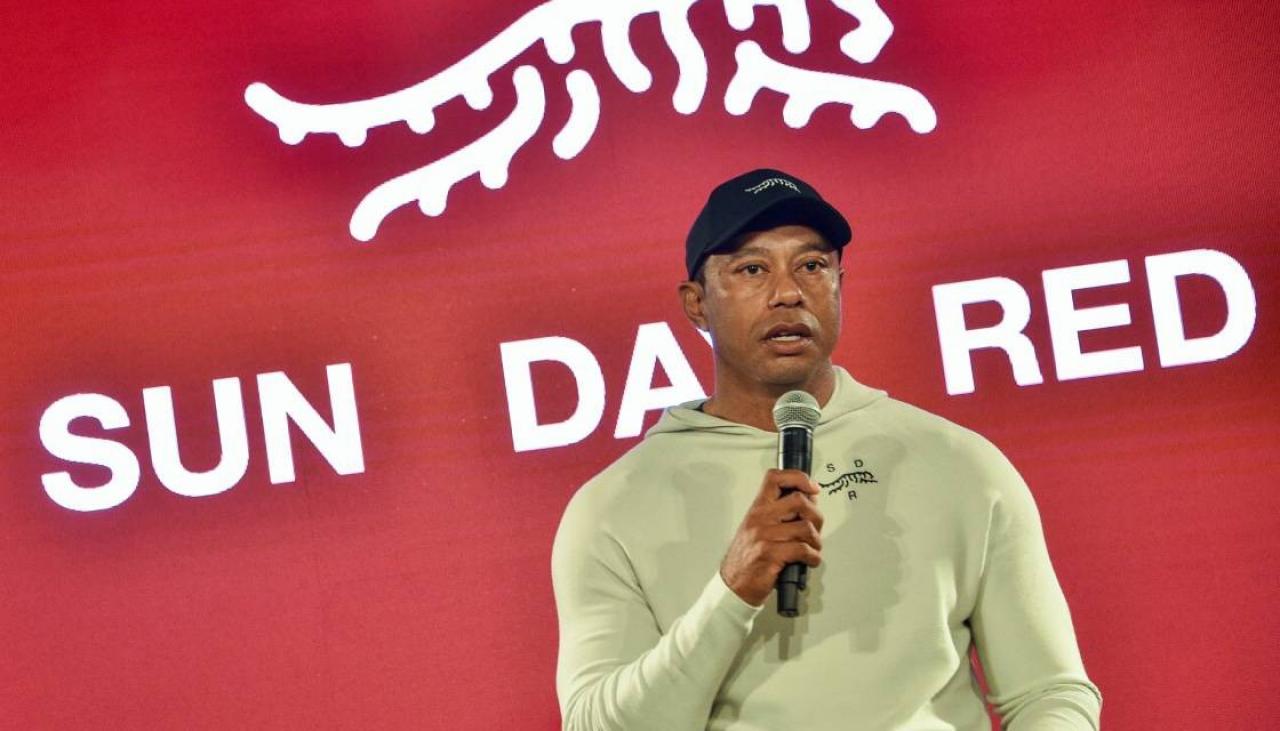 Golf: Legend Tiger Woods launches new 'Sun Day Red' clothing, footwear ...