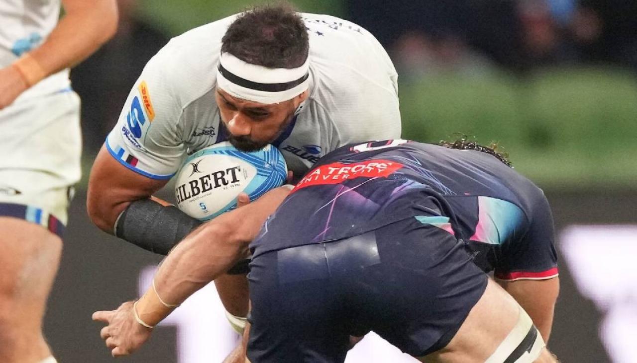 Super Rugby Pacific: Blues grind down Melbourne Re