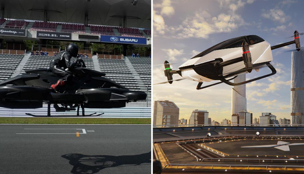 Jetpacks, flying cars and taxi drones: transport's future is in