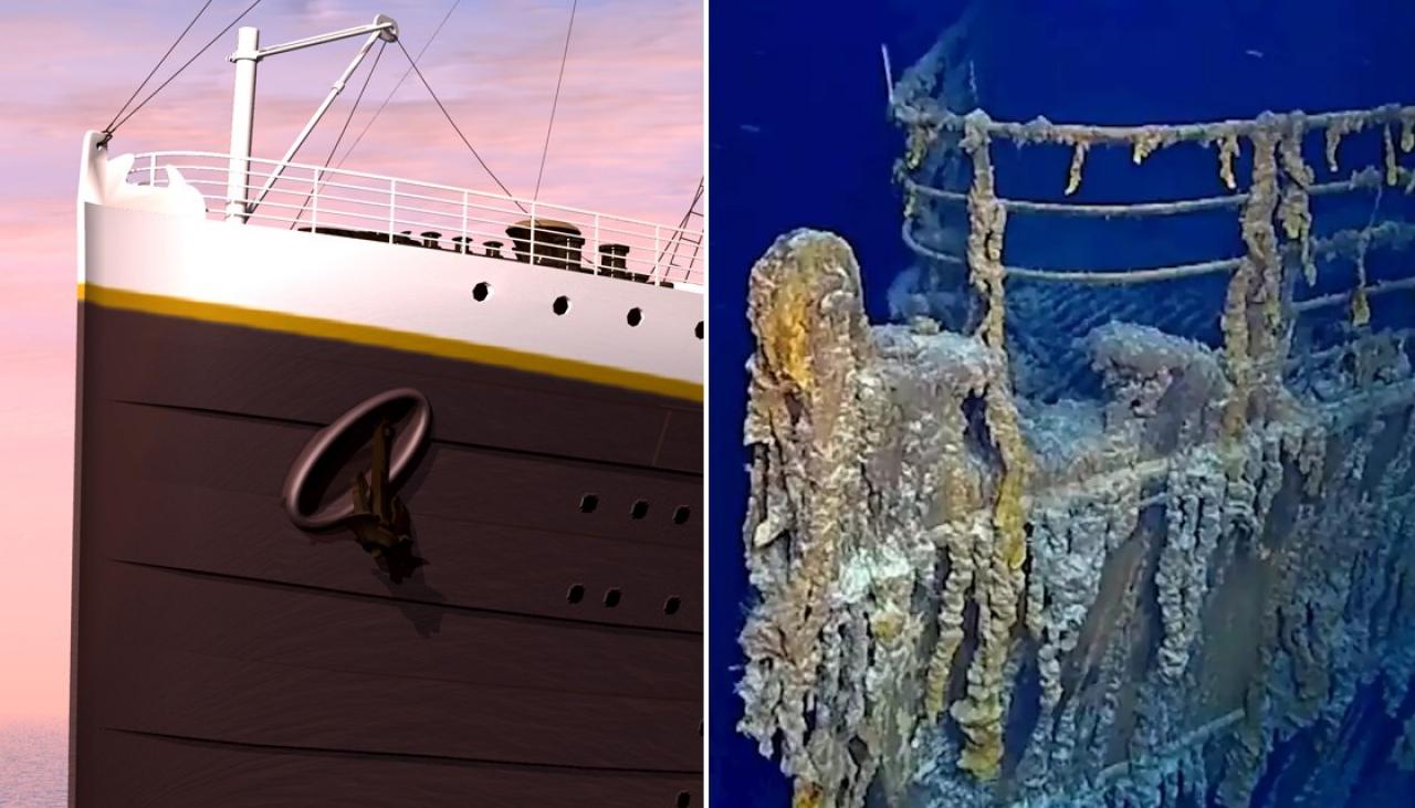 New Video Reveals Titanic Wreckage Is Disappearing Newshub | My XXX Hot ...