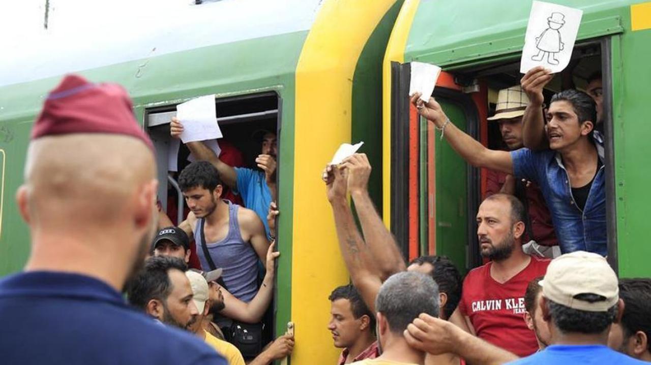 Hungary Tricked Migrants Onto Train Newshub 