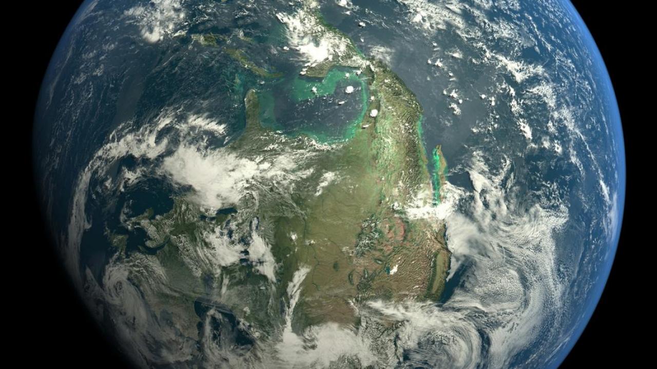 live satellite image of earth