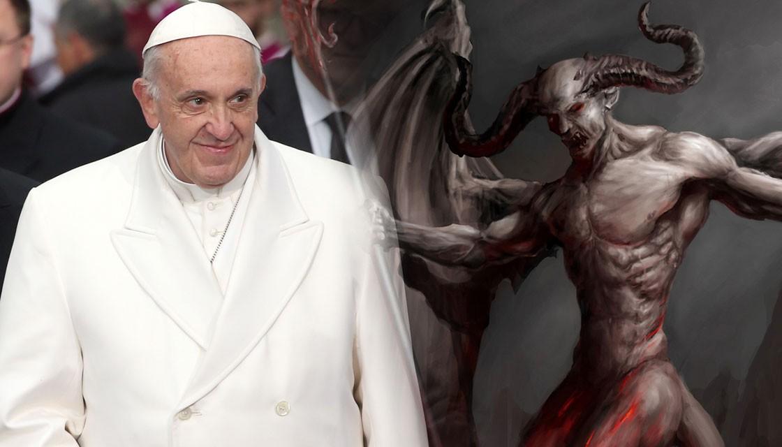 bemærkede ikke lærling Bordenden Satan is a real person, not 'mist' - Pope Francis | Newshub