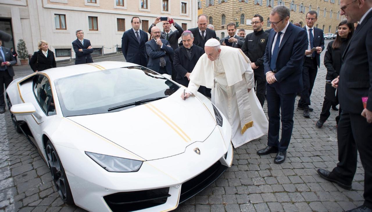 Pope Francis sells his and donates money to
