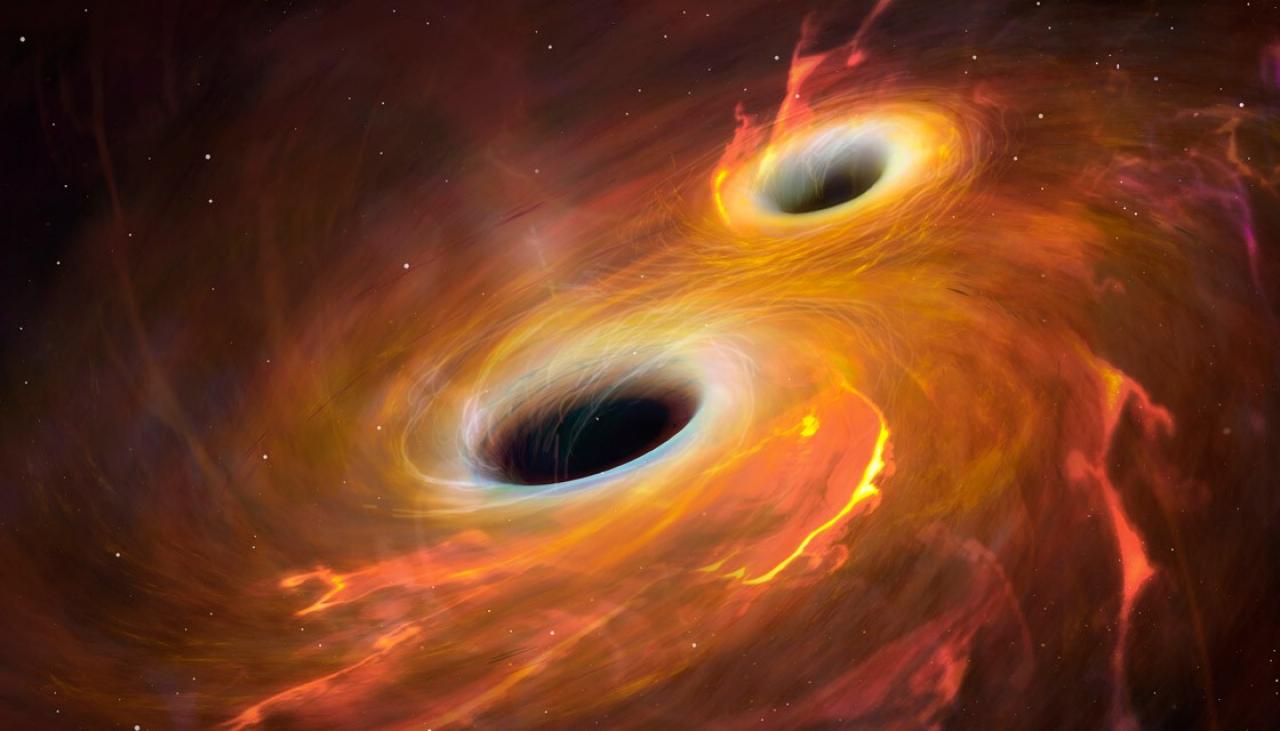 Distant black hole collision felt on Earth | Newshub