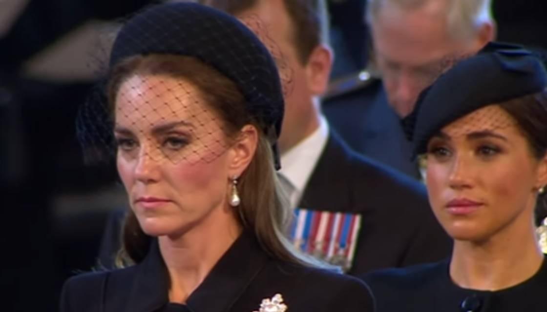 Kate Middleton, Meghan Markle put aside differences to mourn Queen ...