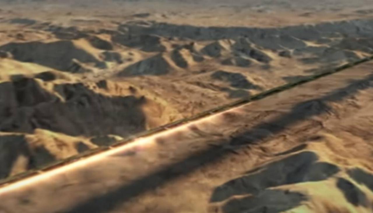 Qué es The Line, la metrópolis de espejos de 170 km que Arabia Saudita está construyendo en el desierto