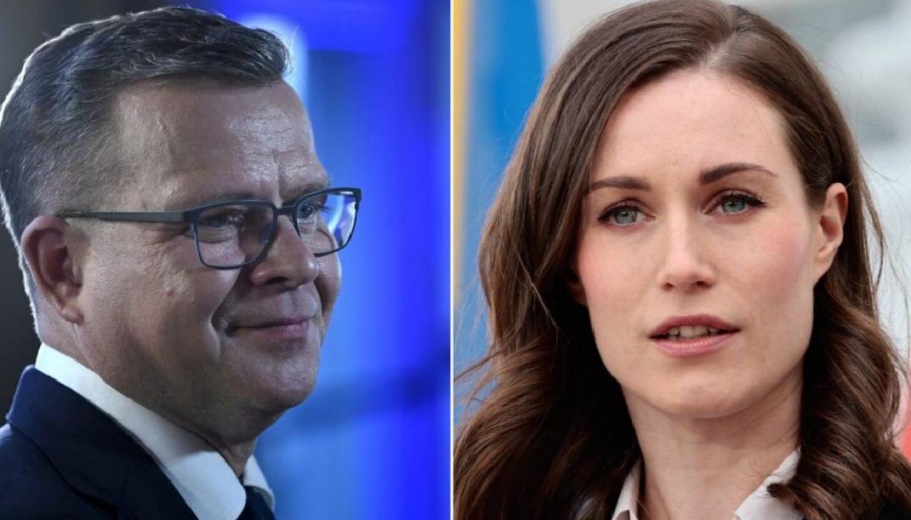 Finland election Finland's Prime Minister Sanna Marin ousted as right