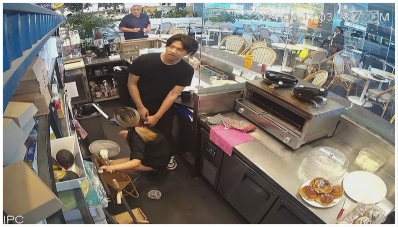 Bondi, Sydney stabbing: Chilling CCTV footage shows staff, shoppers ...